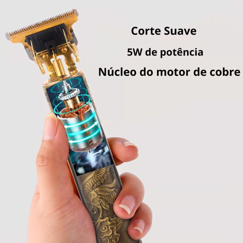 Máquina De Cortar Cabelo e Barba Masculina